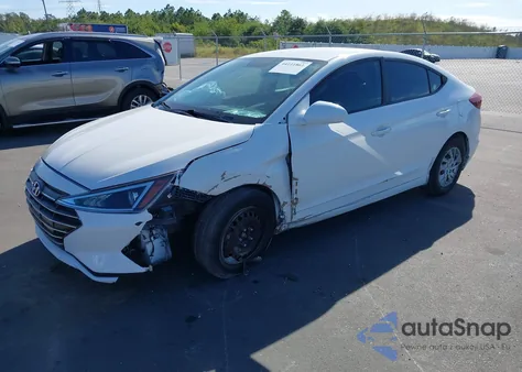 2019 Hyundai Elantra Se из США, поврежденный, VIN 5NPD74LF7KH448794